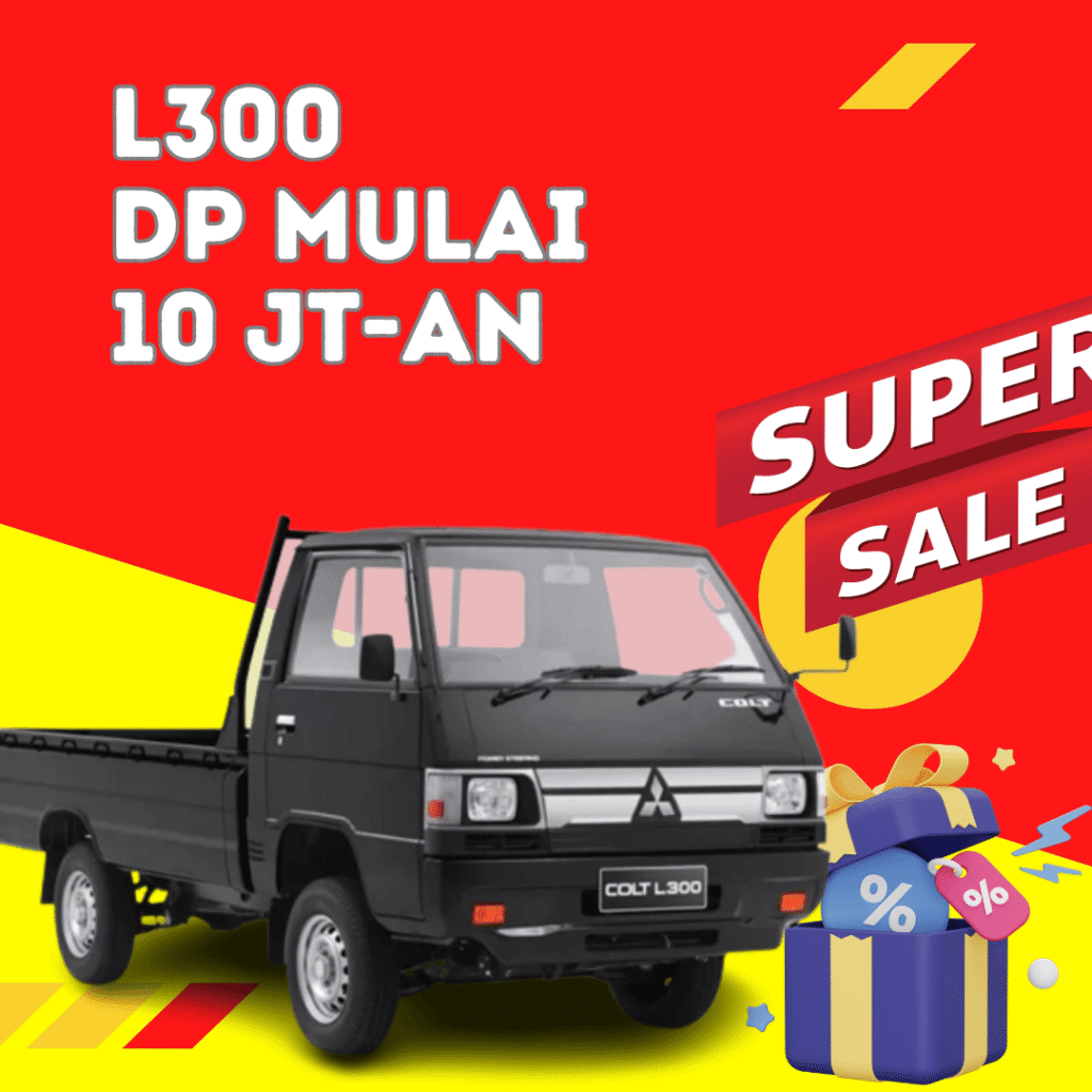 Dealer Mitsubishi Jakarta - Harga L300 - Kredit Mitsubishi L300 - DP 10 Jutaan
